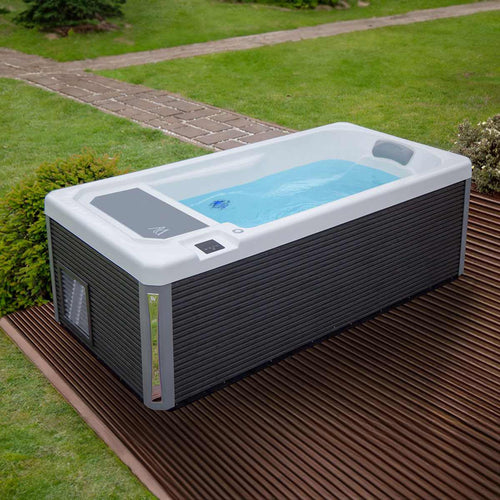 Eisbad cold plunge 1 Person Reluxis Iceland Wellis kaufen für Zuhause mit Kühlung für den Garten