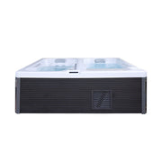 Eisbad cold plunge und Whirlpool 2 Personen Reluxis Iceland Duo Pro Wellis kaufen für Zuhause mit Kühlung für den Garten