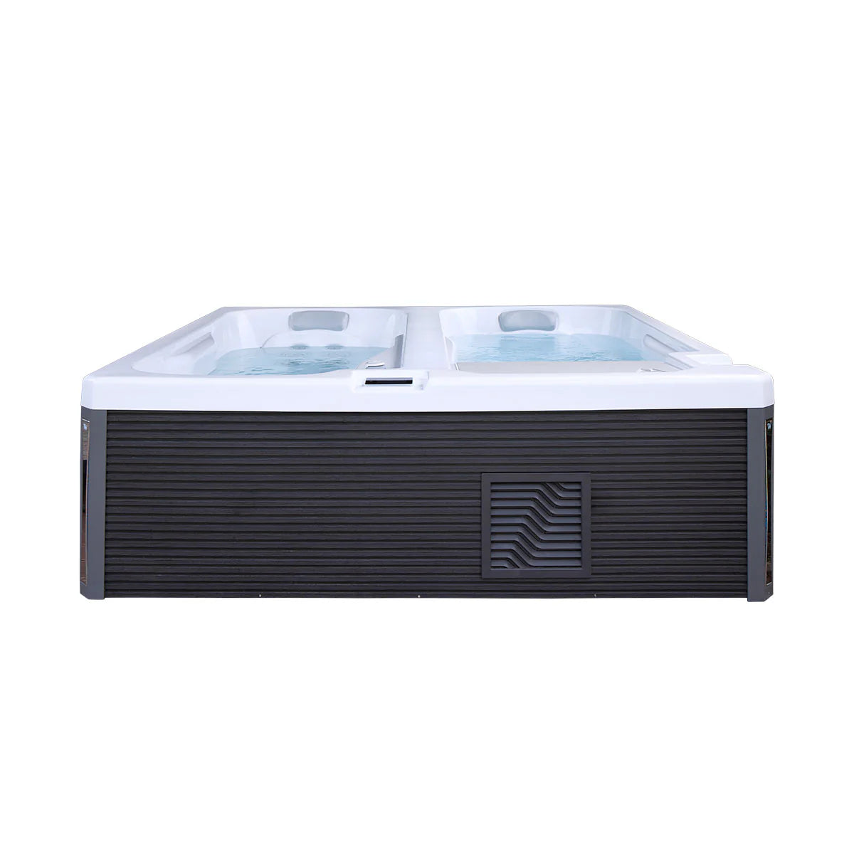 Eisbad cold plunge und Whirlpool 2 Personen Reluxis Iceland Duo Pro Wellis kaufen für Zuhause mit Kühlung für den Garten