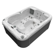 Outdoor Whirlpool 2 - 3 Personen winterfest Reluxis Mars Wellis plug and play Garten kaufen rechteckig weiss