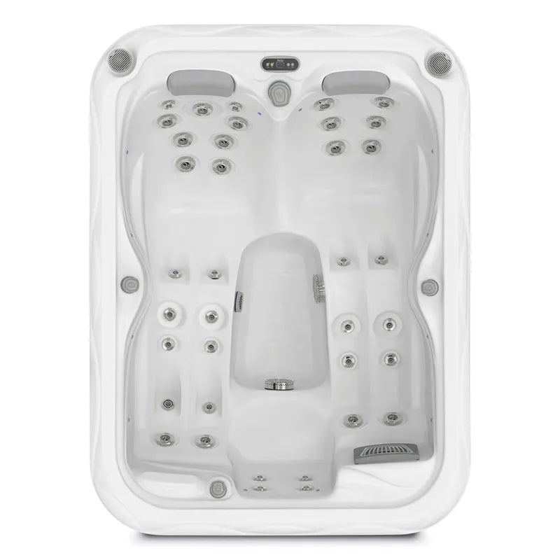Outdoor Whirlpool 2 - 3 Personen winterfest Reluxis Mars Wellis plug and play Garten kaufen rechteckig