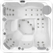 Outdoor Whirlpool 4 - 5 Personen winterfest Reluxis Budapest Life Wellis für den Garten kaufen viereckig Draufsicht