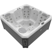 Outdoor Whirlpool 4 - 5 Personen winterfest Reluxis Budapest Life Wellis für den Garten kaufen viereckig