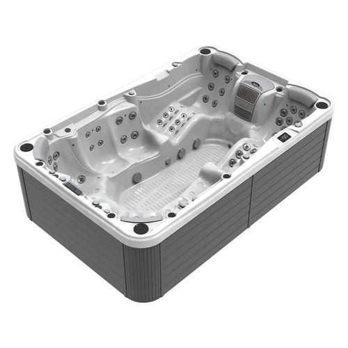 Outdoor Whirlpool 8 - 9 Personen winterfest Reluxis Olympus Life Wellis Garten kaufen freistehend