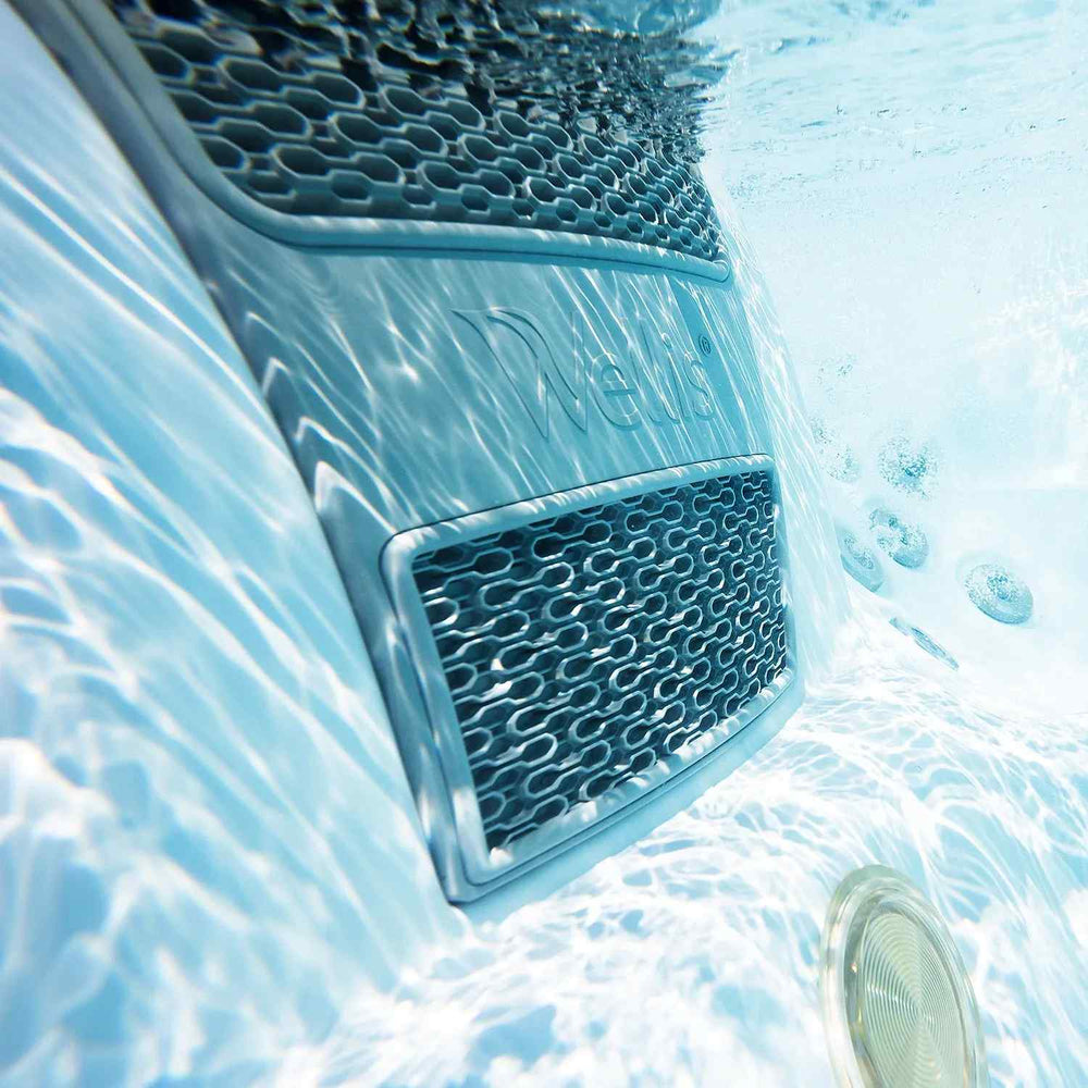 Outdoor Whirlpool 8 - 9 Personen winterfest Reluxis Olympus Life Wellis Garten kaufen Datailbild Wasserfilter