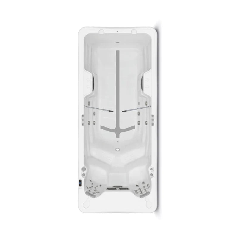 Swim Spa Reluxis Amazonas Riverjet Life Wellis Pool kaufen Preise für den Garten Draufsicht