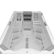 Swim Spa Reluxis Amazonas W Flow Grand Prix Wellis Pool kaufen teilversenkt Preis Garten Terrasse Detailbild innen