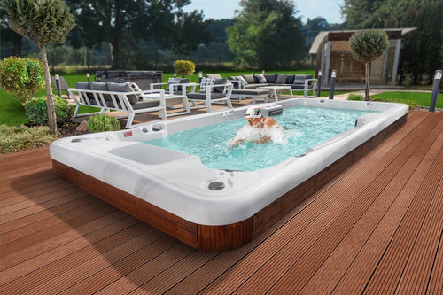 Swim Spa Reluxis Amazonas W Flow Wellis Pool kaufen Preise für den Garten 1 Persn schwimmt