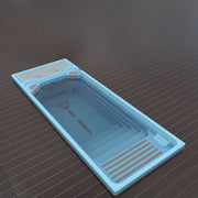 Swim Spa Reluxis Beach Club Deluxe Premium Wellis Pool Garten kaufen Schwimmspa Preis blau