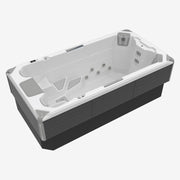Swim Spa Reluxis Donau Danube W Flow Grand Prix Wellis Pool kaufen teilversenkt weiss