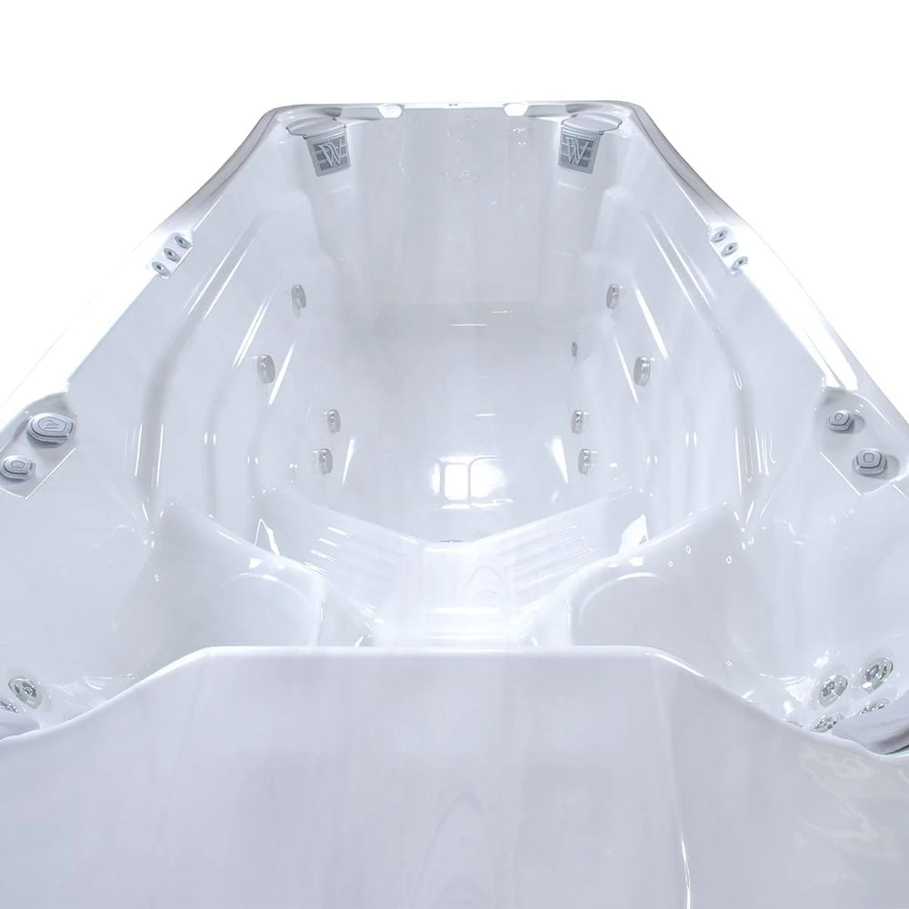 Swim Spa Reluxis Donau Riverjet Life Wellis Pool kaufen Wanne innen