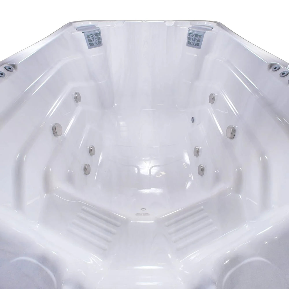 Swim Spa Reluxis Donau Riverjet Life Wellis Pool kaufen Wanne innen