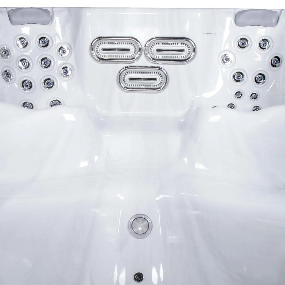 Swim Spa Reluxis Donau Riverjet Life Wellis Pool kaufen Detailansicht mit Gegenstromanlage