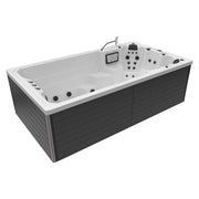 Swim Spa Reluxis Elba Deluxe Wellis Pool kaufen für den Garten weiss grau