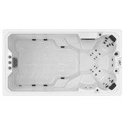 Swim Spa Reluxis Elba Deluxe Wellis Pool kaufen für den Garten Draufsicht
