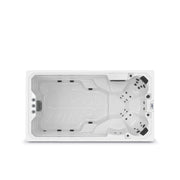 Swim Spa Reluxis Elba Deluxe Wellis Pool kaufen für den Garten Draufsicht