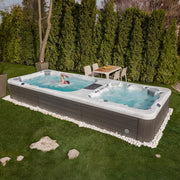 Swim Spa Reluxis Rio Grande W Flow Duo Wellis Pool kaufen Preis für den Garten mit Whirlpool 1 Person schwimmt