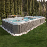 Swim Spa Reluxis Rio Grande W Flow Duo Wellis Pool kaufen Preis für den Garten mit Whirlpool 1 Person schwimmt