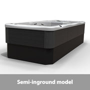 Swim Spa Reluxis Rio Grande W Flow Duo Wellis Pool kaufen Preis für den Garten mit Whirlpool teilversenkt