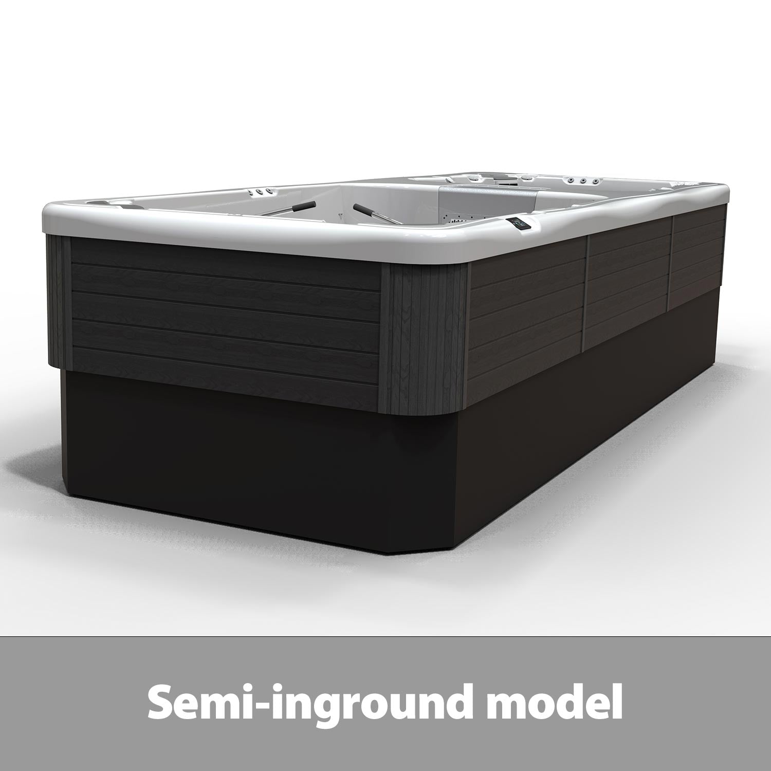 Swim Spa Reluxis Rio Grande W Flow Duo Wellis Pool kaufen Preis für den Garten mit Whirlpool teilversenkt