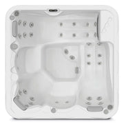 Wellis Whirlpool Outdoor 4 - 5 Personen winterfest Reluxis Pluto im Garten kaufen 4 eckig Drausicht