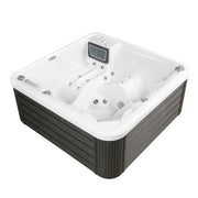Wellis Whirlpool Outdoor 4 - 5 Personen winterfest Reluxis Pluto im Garten kaufen 4 eckig