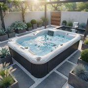 Whirlpool 2 Personen Outdoor kaufen winterfest mit Abdeckung für den Garten Deutschland Österreich ganzjährig Mars plug and play Frankfurt Linz