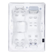 Whirlpool Garten 2 - 3 Personen winterfest Reluxis Teide Life Wellis kaufen Preis Draufsicht