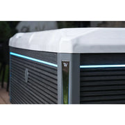 Whirlpool Garten 2 - 3 Personen winterfest Reluxis Teide Life Wellis kaufen Preis Outdoor freistehend rechteckig Detailbild Wandeleuchtung