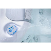 Whirlpool Garten 2 - 3 Personen winterfest Reluxis Teide Life Wellis kaufen Preis Outdoor freistehend rechteckig Detailbild Wasserfall-Düse