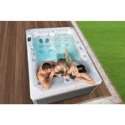 Whirlpool Garten 2 - 3 Personen winterfest Reluxis Teide Life Wellis kaufen Preis Outdoor freistehend rechteckig Familie drin