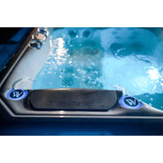 Whirlpool Garten 2 - 3 Personen winterfest Reluxis Teide Life Wellis kaufen Preis Outdoor freistehend rechteckig Detailbild Wasser beleuchtet