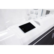Whirlpool Garten 2 - 3 Personen winterfest Reluxis Teide Life Wellis kaufen Preis Outdoor freistehend rechteckig Detailbild Touchpanel
