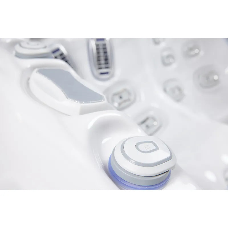 Whirlpool Garten 2 - 3 Personen winterfest Reluxis Teide Life Wellis kaufen Preis Outdoor freistehend rechteckig Detailbild Düsen