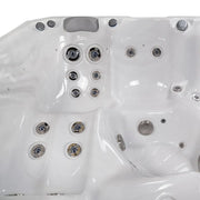 Whirlpool Garten 4 5 Personen winterfest Reluxis Palermo Life Wellis kaufen eckig Detailbild Sitze