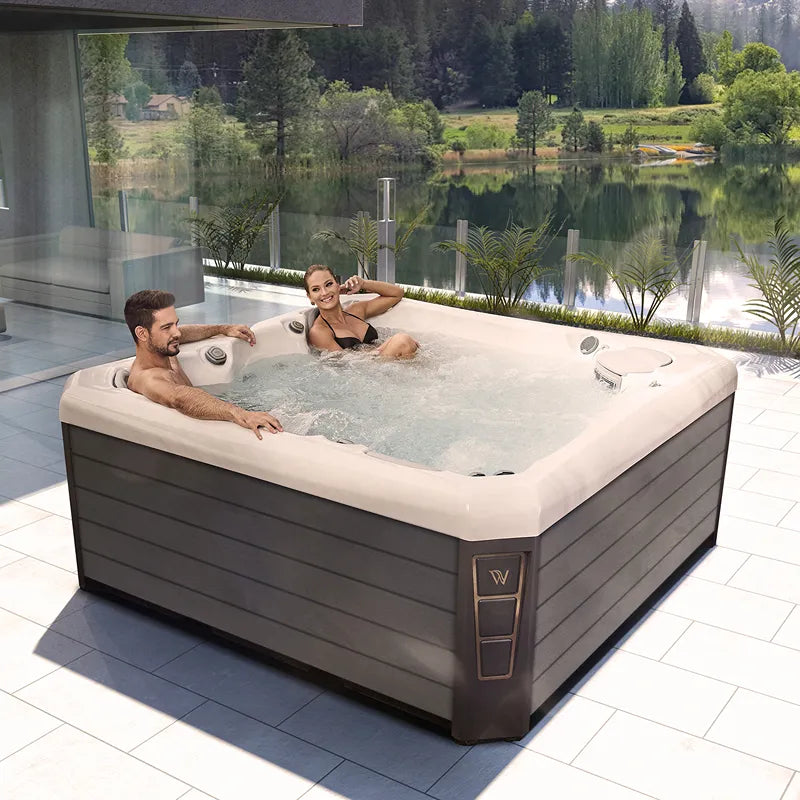 Whirlpool Garten 4 - 5 Personen winterfest | Reluxis Palermo Life