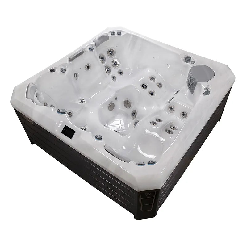 Whirlpool Garten 4 - 5 Personen winterfest Outdoor Reluxis Palermo Life Wellis kaufen eckig