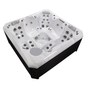 Whirlpool Garten 4 - 5 Personen winterfest Outdoor Reluxis Palermo Life Wellis kaufen eckig weiss