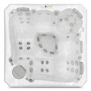 Whirlpool Garten 4 - 5 Personen winterfest Outdoor Reluxis Palermo Life Wellis kaufen eckig Draufsicht