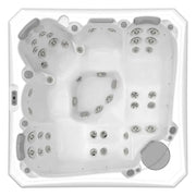 Whirlpool Garten 4 5 Personen winterfest Reluxis Palermo Life Wellis kaufen eckig Draufsicht