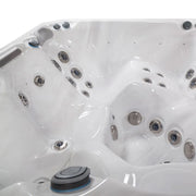 Whirlpool Garten 4 5 Personen winterfest Reluxis Palermo Life Wellis kaufen eckig Detailbild Sitz