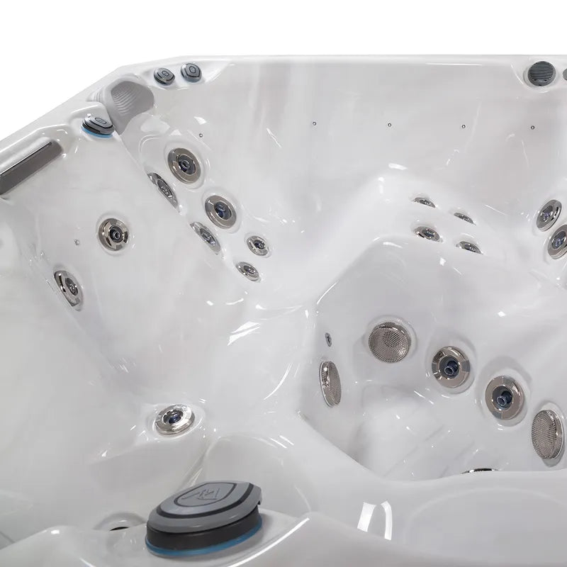 Whirlpool Garten 4 5 Personen winterfest Reluxis Palermo Life Wellis kaufen eckig Detailbild Sitz