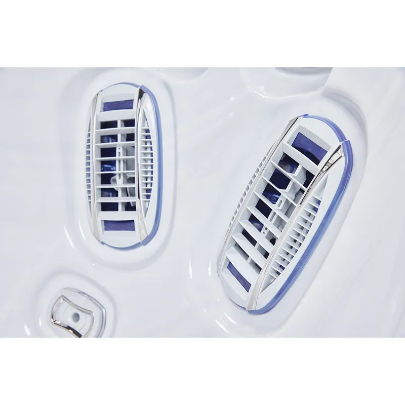 Whirlpool Garten 6 Personen winterfest Reluxis Atlas Life Wellis kaufen 1 Liege 5 Sitzplätze Detailansicht