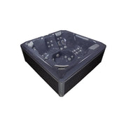 Whirlpool Garten 6 Personen winterfest Reluxis Atlas Life Wellis kaufen 1 Liege 5 Sitzplätze Wannenfarbe Midnight