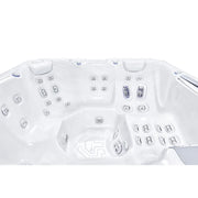 Whirlpool Garten 6 Personen winterfest Reluxis Atlas Life Wellis kaufen 1 Liege 5 Sitzplätze Detailansicht