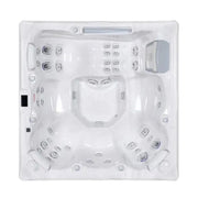 Whirlpool Garten 6 Personen winterfest Reluxis Atlas Life Wellis kaufen 1 Liegeplatz 5 Sitzplätze