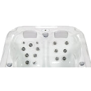 Whirlpool Outdoor 2 - 3 Personen winterfest Reluxis Firenze Life Wellis für den Garten kaufen rechteckig Detailbild Düsen