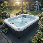 Whirlpool Outdoor 2 Personen kaufen winterfest mit Abdeckung für den Garten Deutschland Österreich ganzjährig Berlin Graz Mars plug and play