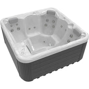 Whirlpool Outdoor 4 - 5 Personen winterfest Reluxis Callisto Wellis plug and play Garten kaufen viereckig