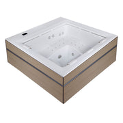 Whirlpool Outdoor 4 - 5 Personen winterfest Reluxis Dabassy Edge Premier Wellis für den Garten kaufen Design modern 4 eckig